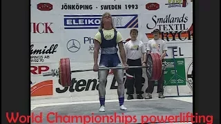 World Championships 1993 powerlifting IPF Senior