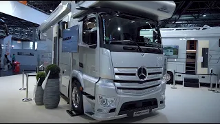 Größte Luxus-Wohnmobile der Welt: Mercedes Benz Actros 2021 Alkoven. Vario Mobil 2021.