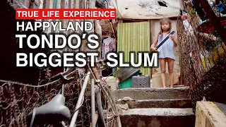 INSIDE TONDO'S BIGGEST SLUM Walk Tour ¦ HappyLand, Tondo, Manila ¦ Real Life Philippines