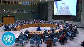 Ukraine - Security Council | Ukraine's President | United Nations (5 April 2022)