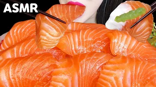 ASMR SALMON 연어회 먹방 EATING SHOW MUKBANG NO TALKING サケ แซลมอน