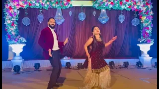 Couple dance on sangeet | 90’s songs on Sangeet | funny couple dance