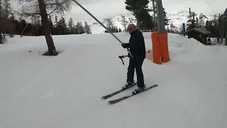 Piste Grande Coin & Bois des Coqs Red   Val Cenis Ski