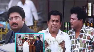 Brahmanandam , Prakash Raj Funny Shop Opening Comedy Scene | Telugu Videos