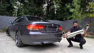 My Cheap BMW 335i gets an INSANE EXHAUST!