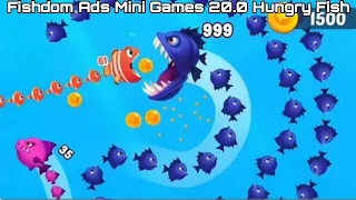 Fishdom Ads Mini Games 20.0 Hungry Fish | New update level Trailer video