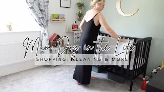 FIRST DAY ALONE FOR WEEKS ! MUM VLOG 👩‍👦‍👦 FOOD SHOP, TEMU HAUL, DISCOUNT CODE & CLEANING MOTIVATION