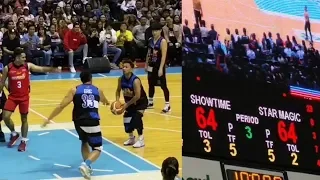 AllstarGame 2019|3rd Quarter|Showtime vs StarMagic|Jacquey Stories