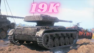 Genius game ELC EVEN 90  19K Spot Damage & Panhard EBR 75 (FL 10)❓❓❓ World of Tanks,WoT tank battle