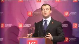 A Lecture by President Dmitry Anatolyevich Medvedev (in Russian)