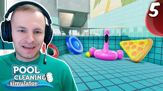 СИМУЛЯТОР ОЧИСТКИ БАССЕЙНА (АКВАПАРК ЧАСТЬ 1) – Pool Cleaning Simulator [5]