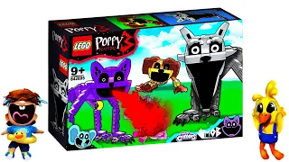 Set de LEGO Poppy Playtime Capítulo 3 📦🤩｜ Smiling Critters Minifigura oficial Lego NIGHTMARE CatNap