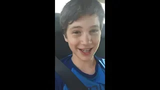 Gabriel Bateman Instagram live stream / 24 June 2019