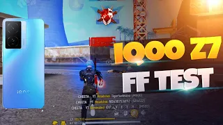 IQOO Z7 5G📲 FREE FIRE HANDCAM BR-RANK SOLO VS SQUAD GAMEPLAY 🔥 90% HEADSHOT RATE 🥵 DS- 920 🦇