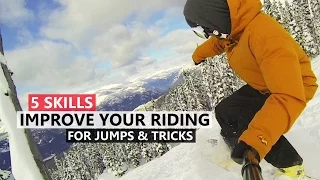 5 Skills to Improve your Riding for Jumps and Tricks