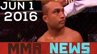 MMA News: June 1 2016 BJ Penn uses water the wrong way, gets suspended