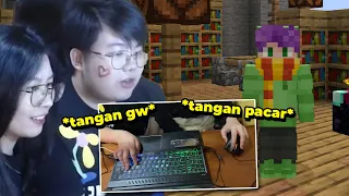 Minecraft Parkour Bareng Pacar, Tapi Kita Berdua Gerakin 1 Badan Yang Sama