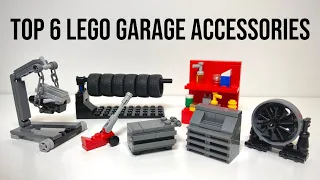 Top 6 LEGO Speed Champions garage accessories!