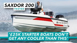 £25,000 boats don't get any cooler than this | Saxdor 200 Sport test drive | Motor Boat & Yachting