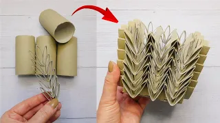 Very Practical and Useful Craft 😲 Toilet Paper Rolls Upcycling Idea 🤯 Paper Basket DIY