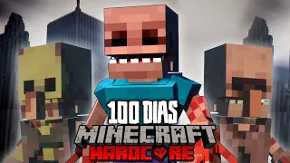 EU PASSEI 100 DIAS EM UM APOCALIPSE PARASITA NO MINECRAFT HARDCORE #1 O COMEÇO