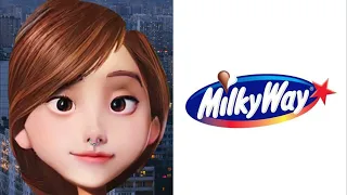 Старый логотип Milky Way это: