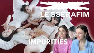 Cousins React to LE SSERAFIM 르세라핌 'Impurities' OFFICIAL M/V