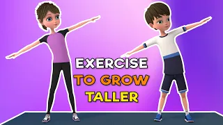 STRETCHING EXERCISES TO GROW TALLER | Kids Exercise