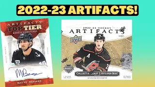 2022-23 Upper Deck Artifacts Hockey Hobby Box Unboxing. #hockeyboxbreaks #hockeycards #upperdeck