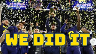 Michigan Football National Championship Season Recap | Michigan vs Everybody |