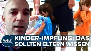 CORONA: Covid19-Impfung bei Kindern in Deutschland! Was Eltern jetzt wissen sollten I WELT Interview