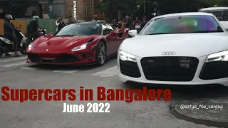 Supercars in Bangalore // June 2022