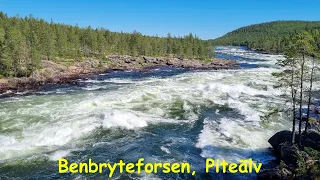 Benbryteforsen, Pite river, Sweden