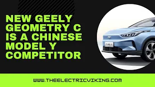 NEW Geely Geometry C is a Chinese Model Y competitor