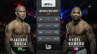 Jacare Souza vs Yoel Romero