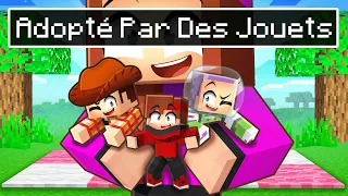 Adopté par une Famille de JOUETS sur Minecraft !