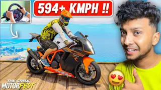 THIS IS THE EXTREMELY POWERFUL KTM BIKE! 🔥 The Crew Motorfest - LOGITECH G29