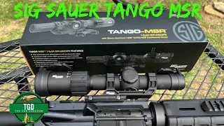 Sig Sauer Tango MSR 1-6 BDC6 Optic Review