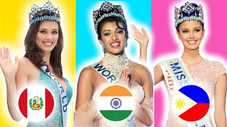 Miss World: All The Winners (1951 - Present)