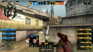 FaZe winning full eco round vs ence