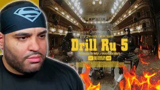 AMERICAN REACTS | TSB x OPT - DRILL RU 5 ft. VELIAL SQUAD x MEEP (Official Video)