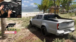 Forza Horizon 5 Mercedes-Benz X Class (Steering Wheel + Shifter) Gameplay