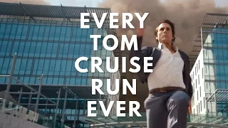 Every Tom Cruise Run. Ever.