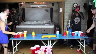 SUPER FLIP PONG!!! (BEER PONG/FLIP CUP HYBRYID)