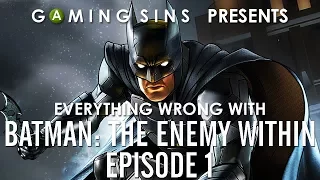 Everything Wrong With Batman: The Enemy Within Episode 1 in 9 Minutes or Less | GamingSins