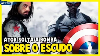 SEBASTIAN STAN ABRE O VERBO SOBRE O ESCUDO DO CAPITÃO AMÉRICA!