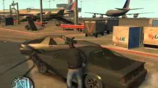 GTA IV Серия 11 Трюки в Аэропорту