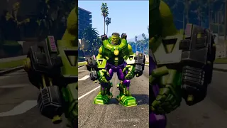 Big Robot Hulk And Spider Man Fight With Black Hulk 😱 #shorts