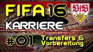 FIFA 16 Karriere - VFB STUTTGART - Transfers & Vorbereitung #SchwaboTV