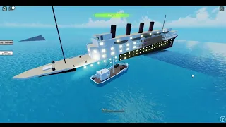 Playing ship crash physics in Roblox